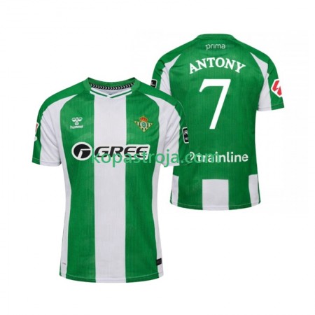 Billiga Fotbollströjor Real Betis Antony 7 Hemma tröja 2025/26 Kortärmad